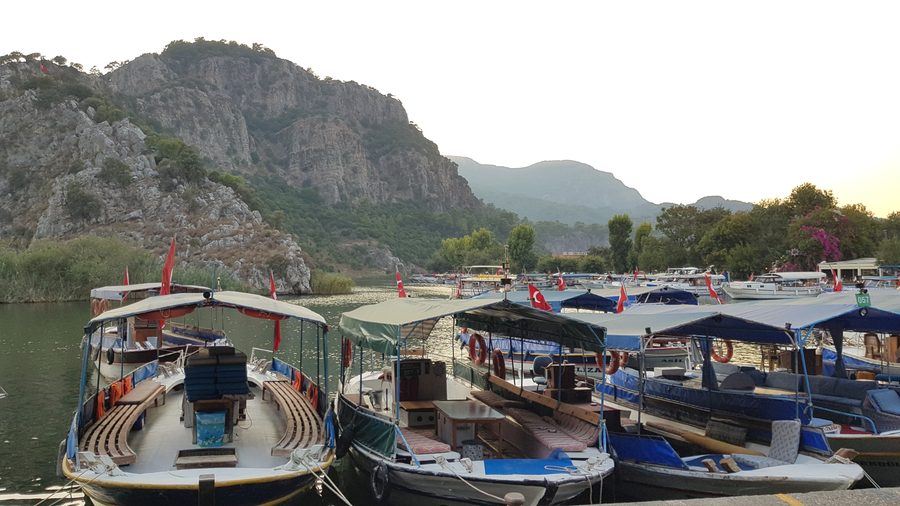 River boat from Dalyan jetty to Iztuzu Beach